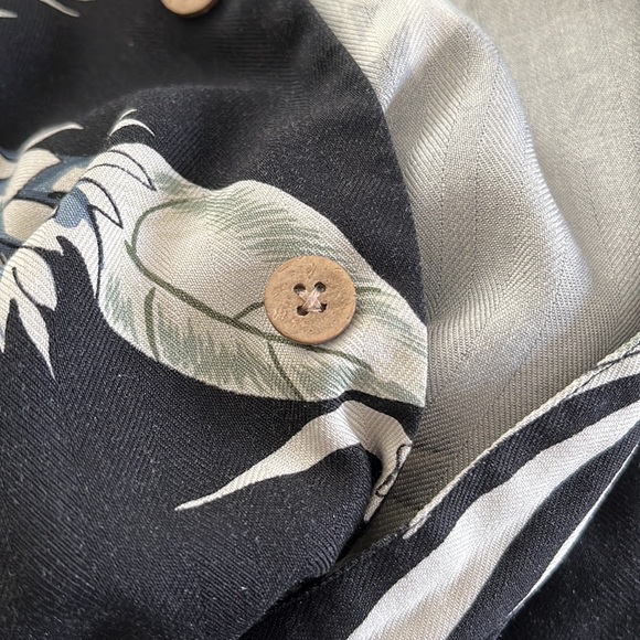 Hawaiian Silk Shirt KulaKula sz M - Picture 4 of 5